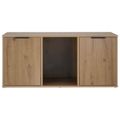 vidaXL Nábytok pre mačky Dub artisan 100 x 49 x 45 cm Kompozitné drevo