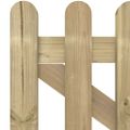 vidaXL Latkové plotové brány 2 ks 80x300 cm impregnované drevo