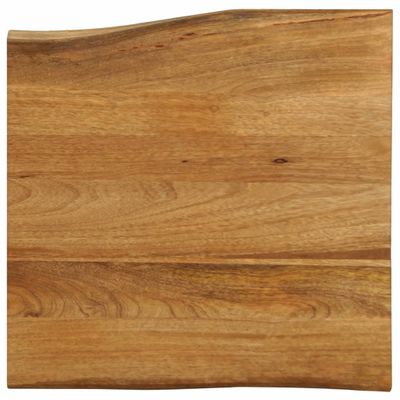 vidaXL Stolová doska 60x60x3,8 cm živý okraj masívne mango
