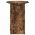 vidaXL Bočný stôl Dymový dub 50 x 39,5 x 55 cm Kompozitné drevo