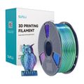 Sunlu PLA+ Silk trojfarebná vlákna (modrá-zelená-fialová)