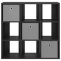 vidaXL Servírovacia skriňa Čierny dub 88,5 x 29 x 84,5 cm