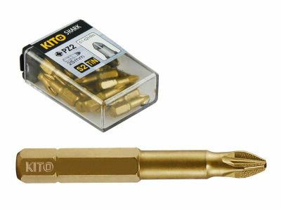 Hroty, sada 10ks, PZ 1x50mm, S2/TiN KITO