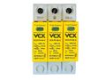 Ochrana pred prenapätím VCX DC PV-B+C trieda T1T2 (B+C) 3P 1200V 12,5kA Professional GOLD