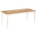 vidaXL Jedálenský stôl 180x90x76 cm masívne mangovníkové drevo