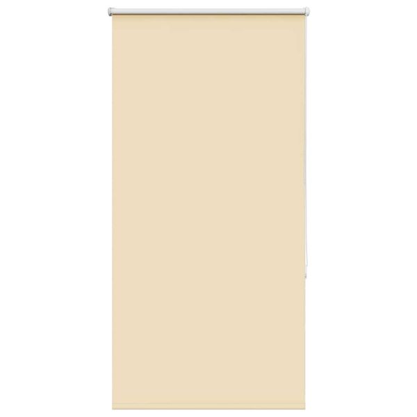 vidaXL Roleta Zatemnenie Béžová 85x130 cm Šírka látky 80,7cm Polyester