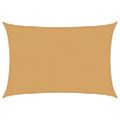 vidaXL Tieniaca plachta 160 g/m² obdĺžnik piesková 2,5x3,5 m HDPE