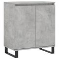 vidaXL Komoda betónovo sivá 60x35x70 cm spracované drevo