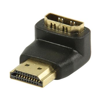 Uhlová HDMI-HDMI redukcia 90° NEDIS CVGP34901BK