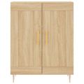 vidaXL Vysoká skrinka dub sonoma 69,5x34x180 cm spracované drevo