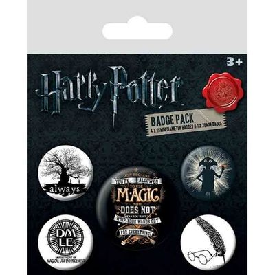 Sada plagátov Harry Potter - Symbols, 5 ks