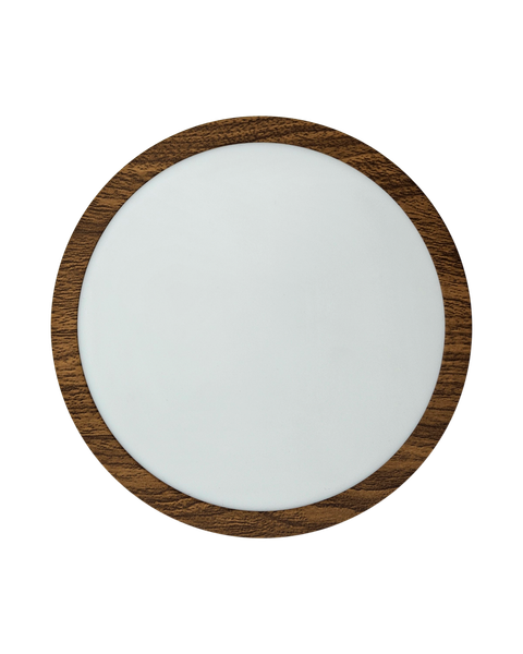 TR-154 LED panel 18W 1512lm 4200K dekor drevo - kruhový prisadený Trixline