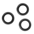 Set of lens glasses for Samsung Galaxy A15 4G / A15 5G black frame (3 pcs)