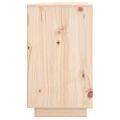 vidaXL Komoda 111x34x75 cm borovicový masív