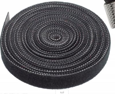 Páska na suchý zips NEKU 70.3587 10mm 5m čierna organizér káblov Páska na suchý zip NEKU 70.3587 10mm 5m černá organizér kabelů