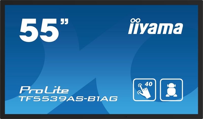 55'' iiyama TF5539AS-B1AG: IPS, 4K, Android