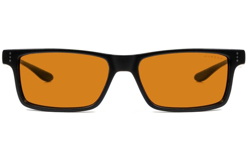 GUNNAR kancelárske/herné okuliare VERTEX ONYX jantárové sklá MAX BLF 98 GUNNAR focus