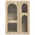 vidaXL Servírovacia skriňa ELST Sonoma dub 59 x 35 x 80.5 cm