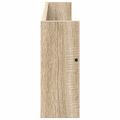 vidaXL Regál na časopisy s poličkou 2 ks Sonoma dub 80 x 12 x 30 cm