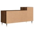vidaXL TV skrinka hnedý dub 100x35x55 cm spracované drevo