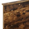 vidaXL Rám postele Dymový dub 90 x 190 cm Kompozitné drevo