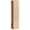 vidaXL Skrinky na CD 2 ks, staré drevo 21x16x93,5 cm, kompozitné drevo