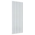 vidaXL Strešné panely 12 ks pozinkovaná oceľ sivá 100x36 cm