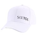 Kšiltovka s LED svetlom B-CAP 25lm, nabíjacia, USB, univerzálna veľkosť, biela SIXTOL