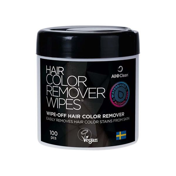 Odstraňovač farby z pokožky DISICIDE All1Clean Hair color remover wipes - 100 ks