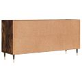 vidaXL TV skrinka dymový dub 103,5x30x50 cm spracované drevo