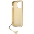 Puzdro Guess pre iPhone 14 Pro 6,7" GUHCP14XGF4GGR sivá HC PU 4G Charm