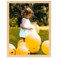 vidaXL Fotorámiky na stôl, koláž 10 ks, svetlý dub 20x25 cm