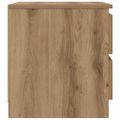 vidaXL Nočné stolíky 2 ks dub artisan 50x40x43,5 cm kompozitné drevo