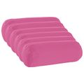 vidaXL Poťah na podložku 6 pcs HEERLEN Ružová Ø 15 x 40 cm Polyester