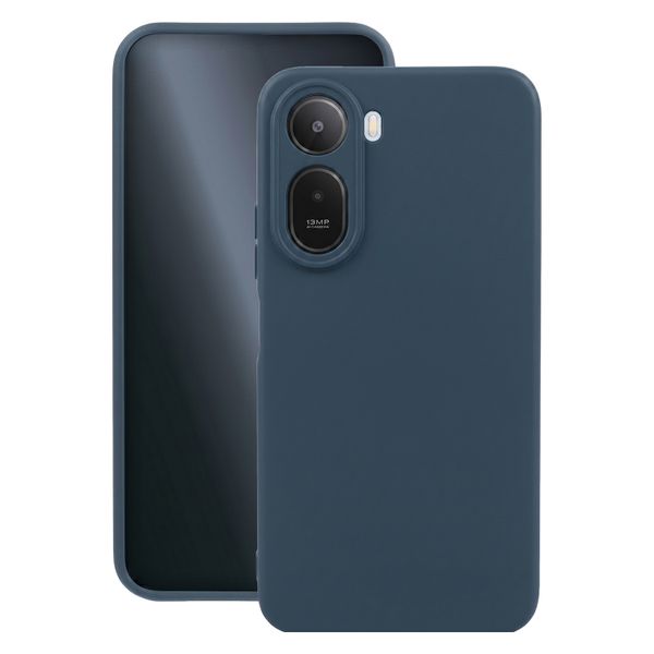 Matné TPU puzdro pre Xiaomi Redmi A7 Pro tmavomodrá