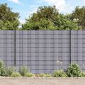 vidaXL PVC lišty na ochranu súkromia 140x0,19 m matné svetlosivé