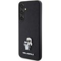 Puzdro Karl Lagerfeld pre Samsung Galaxy S24 Plus KLHCS24MPSAKCMPK čierne HC SAFFIANO KC PIN