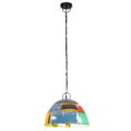 vidaXL Industriálna vintage závesná lampa 25 W, farebná 41 cm E27