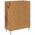 vidaXL Servírovacia skriňa so zásuvkou Staré drevo 69,5 x 34 x 90 cm