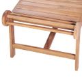 vidaXL Konferenčný stolík 100x50x45 cm tíkový masív