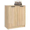 vidaXL Botník dub sonoma 59x35x70 cm spracované drevo