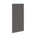 vidaXL plisovaná roleta čierna 55x150 cm Šírka látky 54,4 cm