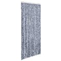 vidaXL Záves proti hmyzu, modrý a biely 90x200 cm, ženilka