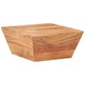 vidaXL Konferenčný stolík v tvare V 66x66x30 cm, akáciový masív