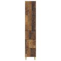 vidaXL Sada skríň 2 ks 33 x 34,5 x 90 cm Kompozitné drevo Staré drevo