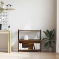 vidaXL Regál na knihy 80 x 30 x 78,5 cm Kompozitné drevo Dymová dub