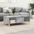 vidaXL Konferenčný stolík Betónová šedá 102 x 55 x 35 cm