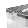 Úložný box na stavebnicu, 29 l, 4 poschodia Kruzzel 25758 Úložný box na stavebnici, 29 l, 4 patra Kruzzel 25758