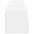 vidaXL TV nástenné skrinky 2 ks biele 80x30x30cm kompozitné drevo
