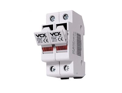 Poistkový odpojovač VCX CFPV-32, 2P, 32A, 1kV s LED signalizáciou, na DIN lištu